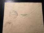 Latvia  Lettland  Registered Letter To Brasilien  Inclueding Mi  228-231a  Rare