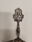 Antique Dutch Silver Tea Strainer   Spoon - Windmill   Ship Finial - 30 74g   6 