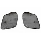 For Corvette C5 1997-2004 Matte Black Left   Right Front Headlight Cover Beezls