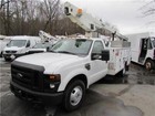 2008 Ford F-350 Super Duty Drw 77k Miles Versalift Bucket Boom Truck