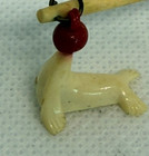 Vintage C 1930s Hand-formed Glass Animal Cocktail Picks Swizzle Sticks Set Of 6
