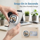 Portable Magnetic Vlog Selfie Monitor Screen With Bluetooth Remote For Iphone