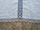 Antique Linen Embroidery Tablecloth 140 X 140 Cm 