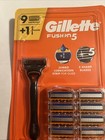 Fusion5 Men s Razor With 9 Cartridges Plus 1 Razor New  Free Shipping     