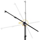 Max 13 2ft 400cm Two Way Adjustable Photo Studio Light Stand With 6 2ft Boom Arm