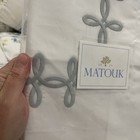 Matouk New 1pc Boudoir Sham Gordian Knot 12   x16    Embroidered 