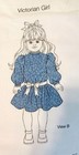 Simplicity 18 1996 Doll 2 Clothes Victorian Girl Sew Panel Craft Cranston