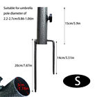 Adjustable Beach Umbrella Stand Holder Outdoor Umbrella Base Heavy Duty Us Stock
