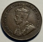          1921 Canada One Cent  King George V     Circulated F-vf      One Coin