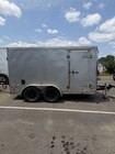 2015 12x6 Pace American V Nose Enclosed Cargo Hauler Trailer W  Rear Barn Doors