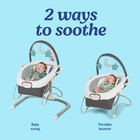 Graco Soothe n Sway Lx Swing With Portable Bouncer  Derby
