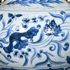 Collectable Art Chinese Hand Painting Blue white Porcelain Flowers Plants Pot
