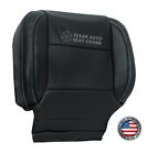 2017  2018 Chevy Silverado Ltz Driver Bottom Leather Perforated Seat Cover Black