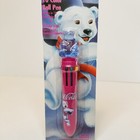 Coca Cola 1996 Pen Pentech Ball Point Winter  Polar Bear 10 Ink Colors Ball Pen 
