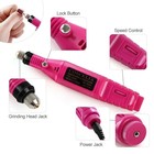 Electric Drill Nail File Acrylic Art File Manicure Pedicure Portable Machine Kit