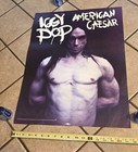 Iggy Pop Poster Vtg Punk 90s Original 1993 American Caesar Promo Poster 18x23