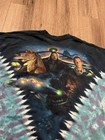 Rare Vintage 90s Star Wars Phantom Menace Liquid Blue Aop Sz 2xl