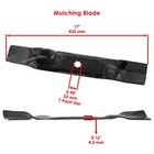 Celox 17 Inch 7 Point Star  48  Deck Mulching Blade For John Deere