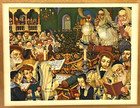 Vintage Judaica Jewish Hebrew Arthur Szyk Rosh Hashanah Picture Judaism Israel