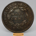 1834 Classic Head Half Cent -  c39011nq