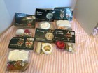 7 Vintage Mcm Leewards Boutique Sequin Bead Christmas Ornament Kits Nos