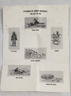 Six Original Signed Etching Plates -- Sandy Ingersoll -- Western Cowboy Art
