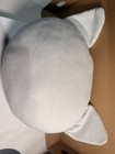 Expressions Realistic Cat Face Plush Throw Pillow  14 x12  Tabby Kitten