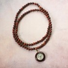 Original Osho Rajneesh Rajneeshpuram Wild Country Extra Fine Rose Wood Mala  2