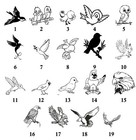 Personalized Dove Bird Solar Lights Grave Marker  Memorial Plaque  Cemetery Gift