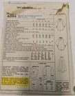 Mccalls 4694 Reversible Poncho Slash Pockets Size 12 Bust 34    Pattern Uncut