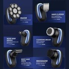 Head Shavers For Bald Men 9d Electric Rotary Shaver Multifunctional