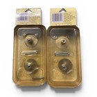 Restore   Restyle Kids Decorative Furniture Drawer Knobs 2 Packs Gold Peach New
