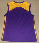 Rare Authentic Adidas Replica La Los Angeles Sparks Blank Wnba Jersey L Purple