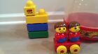 22x Lego Duplo Primo Baby Building Blocks With Bear Storage Car Figures