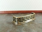 Dollhouse Miniature Fireplace Fender Small 1 12 Scale Antique Brass Finish