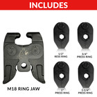 32kn Press Jaw Kit Fits Milwaukee M18 Propress Cts Copper Fittings 1 2 -1-1 4 