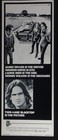 Two Lane Blacktop Poster  Very Rare Insert Style 14x36 James Taylor Denis Wilson