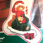 18  Bucilla  santa Bear  Bucilla Stocking Kit 82221  Toy Sack Horse Felt Sequins