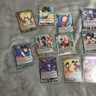 Dragon Ball Super Card Game Holo Foil Lot Bandai Rares Uncommons Gohan Krillin
