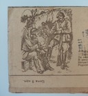 1944 Wwii Soviet Trench Periscope Soldiers Field Post Censored Military Letter