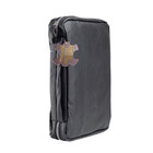 Leather Bible Cover Midnight Black  Large  19555    Fits Bibles Up To 6 625     