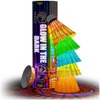 Set Of 10 Lighted Badminton Shuttlecocks - 5 Standard Glow