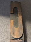 Vintage 6  Wood Letterpress Type Letter  c  Large Printing Block Printer   s Type