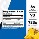 Nutricost Bcaa Powder  pineapple  90 Servings - Gluten Free And Non-gmo