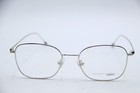 New William Morris Ln50263 Silver Black Authentic Designer Eyeglasses 52-18