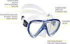 Cressi Adult Snorkeling Kit  Combo Mask   Dry Snorkel Ikarus Orion  Cobalt
