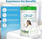 Cpap Mask Wipes - Unscented  Alcohol-free Cleaner 110 Wipes 3 Pack Masks