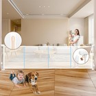 Retractable Baby Gate 160  Extra Wide  41  Tall Mesh Safety  r041