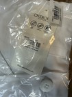 Cherokee Women s Lab Coat Size Large White Button Up Front Unisex Fit New W tags
