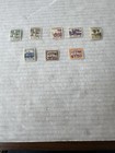 British Malaya  Asia Japanese Occupation Stamps Mint Hinged  Group Of 8